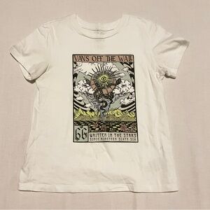 Vans Written in the Stars Celestial Snake Graphic Tee Womens Small